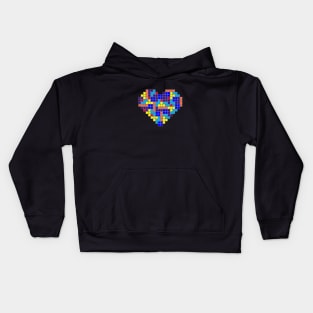 Tetris Love Kids Hoodie